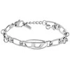 Diesel Modern unisex bracelet D Logo DX1599040