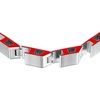 Diesel Original unisex steel bracelet D Logo DX1690040
