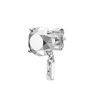 Diesel Sidabrinis single earring DL1352040