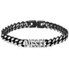 Diesel Solid steel bracelet DX1386040