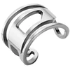 Diesel Stylish open steel ring DX1548040