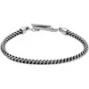 Diesel Stilinga plieninė unisex apyrankė DX1551040