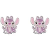Peers Hardy Disney Stitch Angel earrings sidabrinis