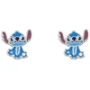 Peers Hardy Disney Stitch earrings sidabrinis