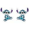 Disney Sidabriniai auskarai su smeigtukais Stitch Lilo &amp; Stitch ES00037SRHL.CS