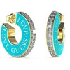 Guess Moteriški Auskarai JUBE04083JWYGTQTU