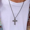 Diverse Juodas plieno karoliai vyrams Cross N1000520