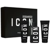 Dsquared2 Set Dsquared 2: Icon, Eau De Parfum, For Men, 100 ml + Icon, Dušo želė, All Skin Types, 100 ml + Icon, Moisturizing, After-Shave Balm, 100 ml For Men