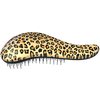 Dtangler plaukų šepetys su leopardo geltonos spalvos rankena