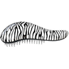 Dtangler plaukų šepetys su Zebra Baltas rankena