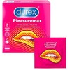 DUREX_Pleasuremax briaunoti prezervatyvai su 3 vinimis.