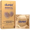 Durex Sensual Extra Lube prezervatyvai su papildomu lubrikantu 10 vnt
