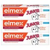 Elmex Profesionali dantų pasta „Junior Professional“ trijulėms, 3 x 75 ml