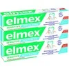 Elmex Whitening Sensitiv e Tooth Whitening Dantų pasta 3 x 75 ml
