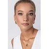 Emily Westwood Addilyn EWN24004G paauksuoto plieno stilingas moteriškas karoliai