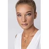 Emily Westwood Addilyn EWN24004G paauksuoto plieno stilingas moteriškas karoliai