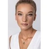 Emily Westwood Addilyn EWN24004G paauksuoto plieno stilingas moteriškas karoliai