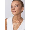 Emily Westwood Alicia Multilayer Gold Plated Beaded Necklace EWN24007G