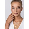Emily Westwood Alicia Multilayer Gold Plated Beaded Necklace EWN24007G
