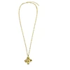 Emily Westwood Beautiful auksinis-plated pakabukas Flower EWN260629G