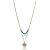 Emily Westwood Cecilia Double Gold Plated Beaded Necklace EWN23027G