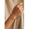 Emily Westwood Delicate steel bracelet with cross EWB260608G