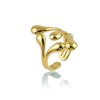 Emily Westwood Designer auksinis-plated steel ring EWR260656G