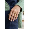 Emily Westwood Designer auksinis-plated steel ring EWR260656G