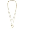 Emily Westwood Double pakabukas made of auksinis-plated steel EWN260621G