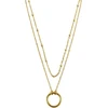Emily Westwood Double pakabukas made of auksinis-plated steel EWN260621G