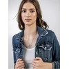 Emily Westwood Įmantrūs paauksuoti turkio spalvos karoliai EWN23037G
