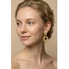 Emily Westwood Elegant auksinis-plated steel dangle earrings EWE260593G