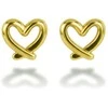 Emily Westwood Gold-plated earrings Hearts Veloura EWE260780G