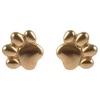 Emily Westwood Auksuoti auskarai „Paws Ysolde“ EWE250383G