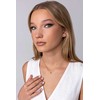 Emily Westwood Auksu padengtas širdies formos vėrinys Kayleigh EWN250269G
