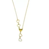 Emily Westwood Gold-plated pakabukas with hearts Celora Gold EWN260623G
