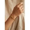 Emily Westwood Gold-plated solid bracelet Bow EWB260610G