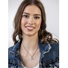 Emily Westwood Auksuotas moteriškas karoliai su mėlynais karoliukais EWN23039G
