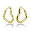 Emily Westwood Heart auksinis-plated earrings EWE260604G