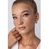 Emily Westwood Derantys auksu dengto plieno Tear Drop Katie auskarai EWE24048G