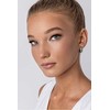 Emily Westwood Atitinkami plieniniai ašarų lašai Katie Dangle auskarai EWE24048S
