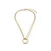 Emily Westwood Kayleigh auksinis-plated heart pakabukas EWN250566G