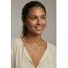 Emily Westwood Kayleigh auksinis-plated heart pakabukas EWN250566G