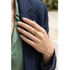 Emily Westwood Modern auksinis-plated steel ring EWR260698G