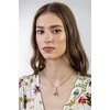 Emily Westwood Delicate auksinis-plated pakabukas with a butterfly EWN23046G