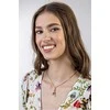 Emily Westwood Delicate auksinis-plated pakabukas with a butterfly EWN23046G