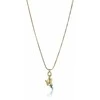 Emily Westwood Delicate auksinis-plated pakabukas with a butterfly EWN23046G