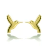 Emily Westwood Original auksinis-plated earrings Hummingbird EWE260590G