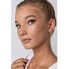 Emily Westwood Originalūs auksu dengti auskarai Gėlės Balandis EWE24008G