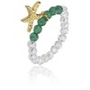 Emily Westwood Rosalie Starfish Bead Ring EWR23036G